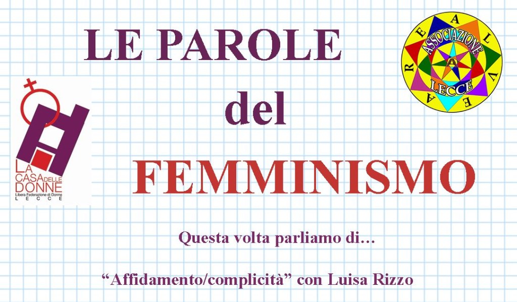 “Affidamento”, con Luisa&nbsp;Rizzo